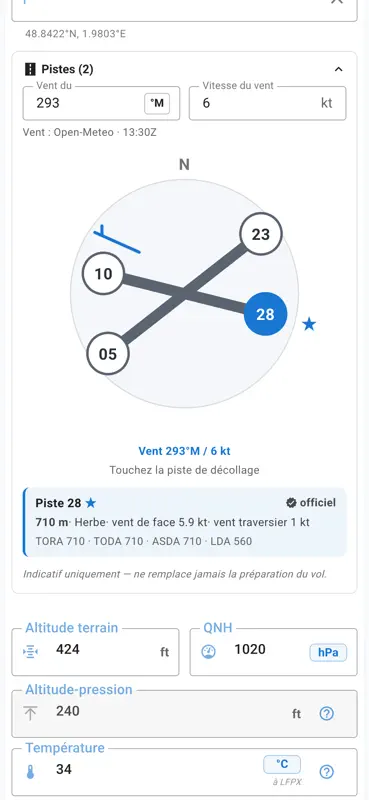 Aircraft Perf Calculator screenshot 7 of 9