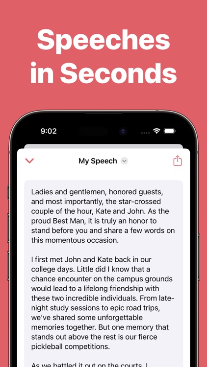 AI Wedding Speech Writer