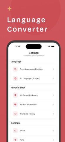App screenshot