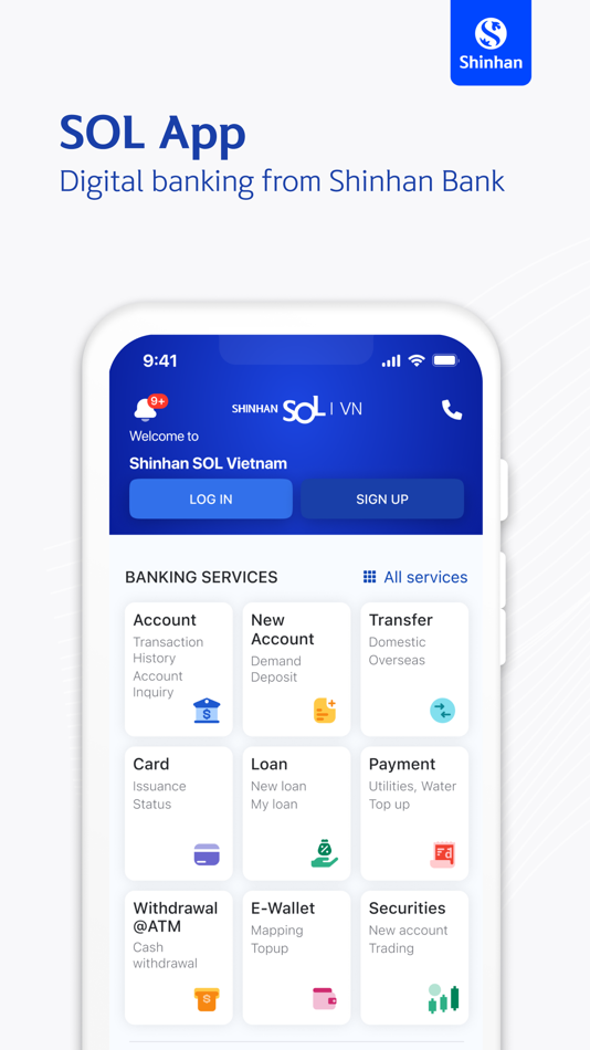 #1. Shinhan SOL Vietnam (iOS) 由: SHINHAN BANK