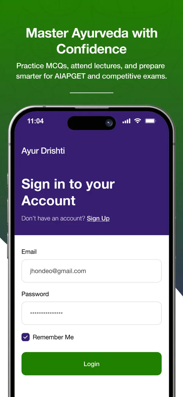 Screenshot #1 pour Ayur Drishti