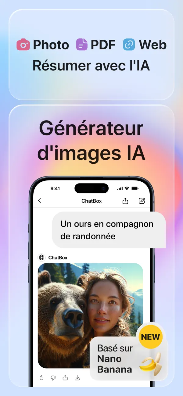 Screenshot #3 pour ChatBox - Chat bot IA français