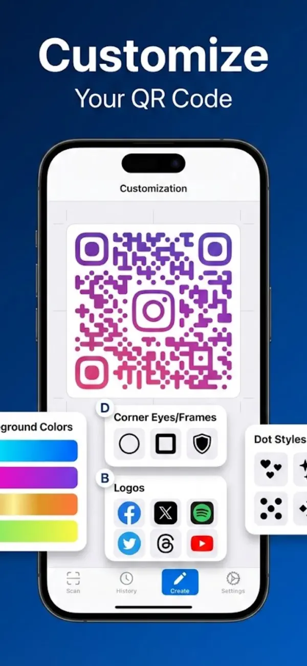 #4. QR Code Scanner - Barcode (iOS) Ved: Hasnain Haider Wajid Ali