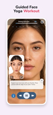 Face Yoga Exercise & Workout Screenshot 4 of 6