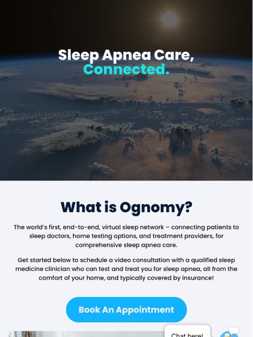 Ognomy - The Sleep Apnea App iPad screenshot