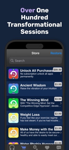 Mystic Sleep Hypnosis iPhone screenshot