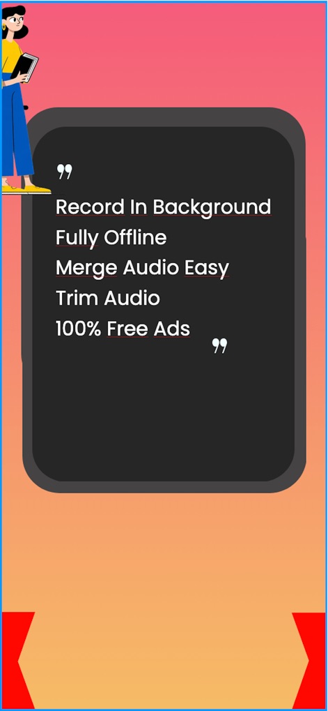 iRecorder: Background Recorder - irecorder-features-list