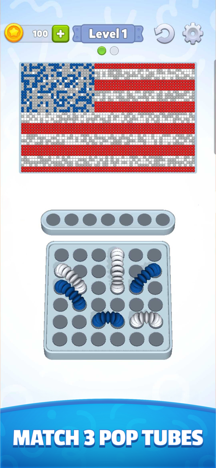 Tubes Jam – Thread Art Puzzle