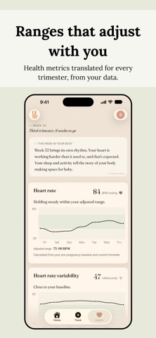 Bloom: Pregnancy Insights iPhone screenshot