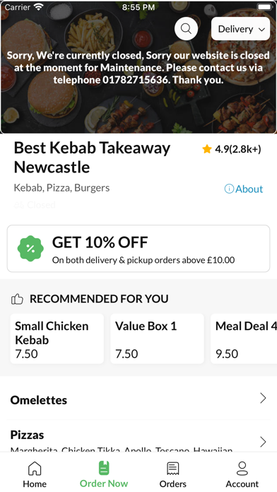 Best Kebab Takeaway Newcastle Screenshot