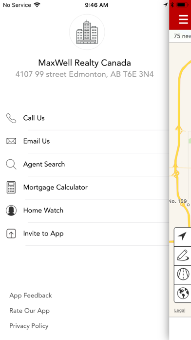MaxWell Realty Home Search Screenshot
