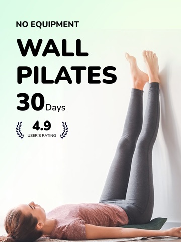 28 Day Wall Pilates Challenge iPad screenshot