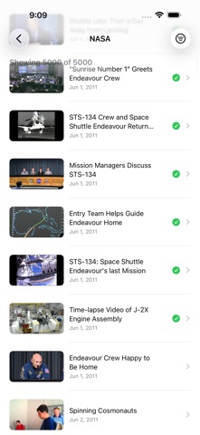 Channel Timeline Viewer iPhone screenshot