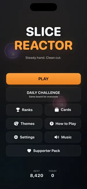 Slice Reactor: Space Reflex screenshot 1