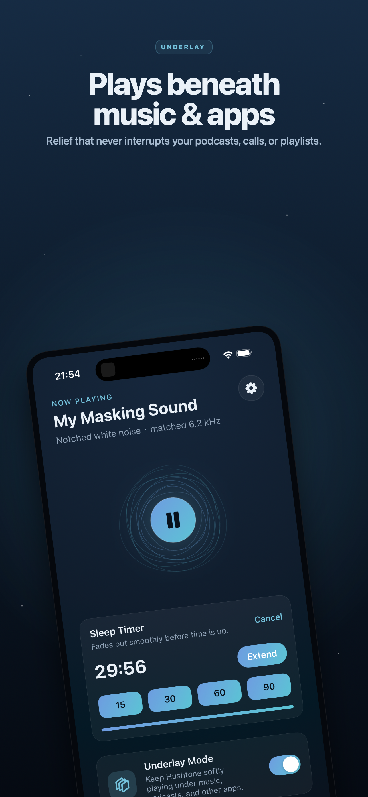 Hushtone Tinnitus & Ear Relief screenshot 4