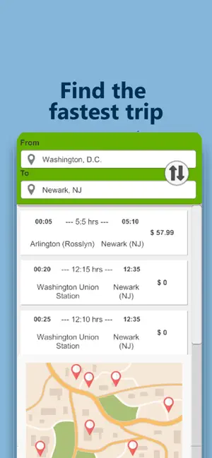 Busmap- bus ticket bus arrival screenshot 2