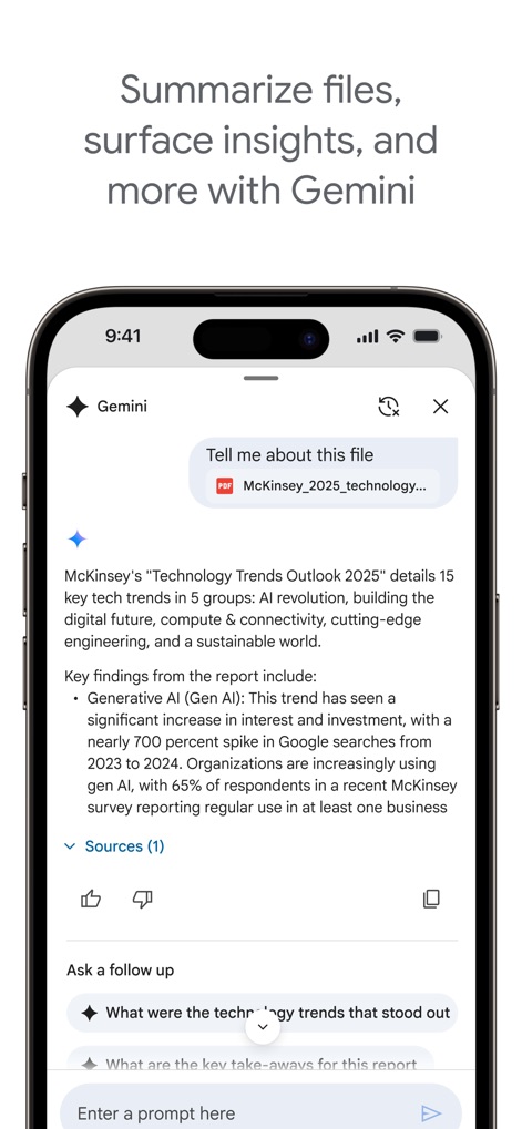 Google Drive - AI-Powered Insights