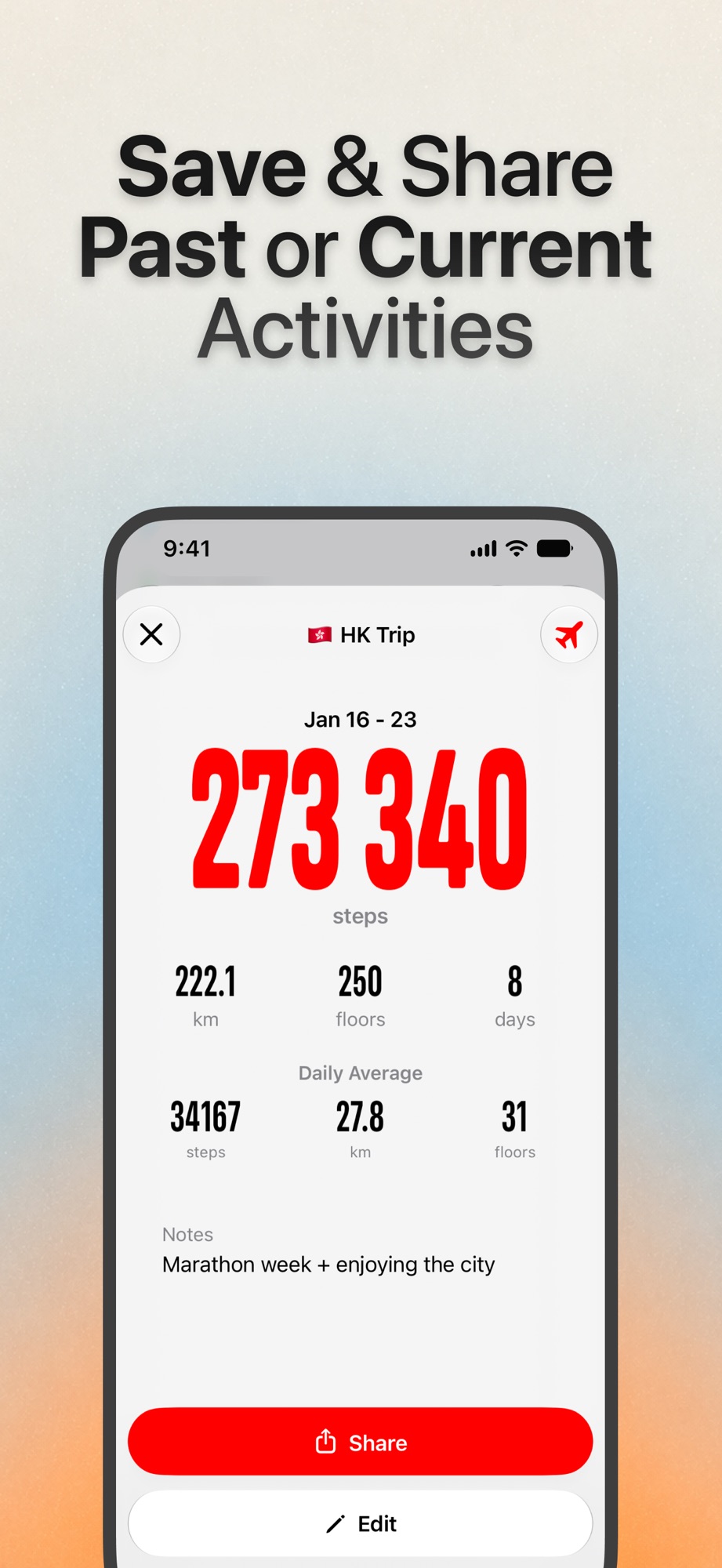 Senda: Track & Share Steps screenshot 8