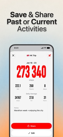 Senda: Track & Share Steps Screenshot 8 of 10
