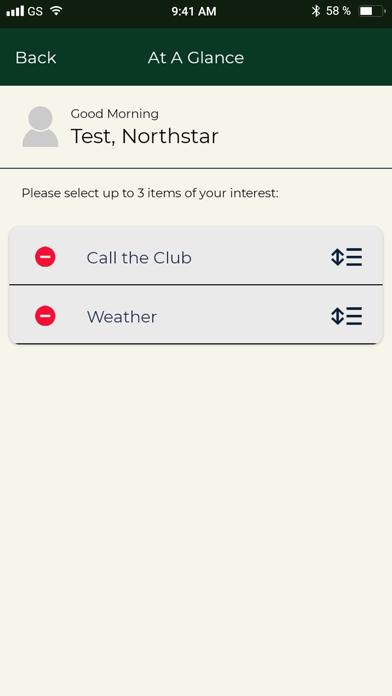 The Country Club of Farmington iPhone screenshot