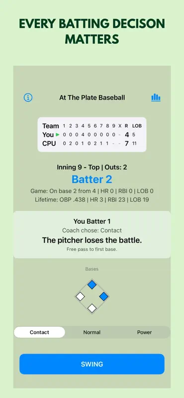 At The Plate Baseball screenshot 1 of 4