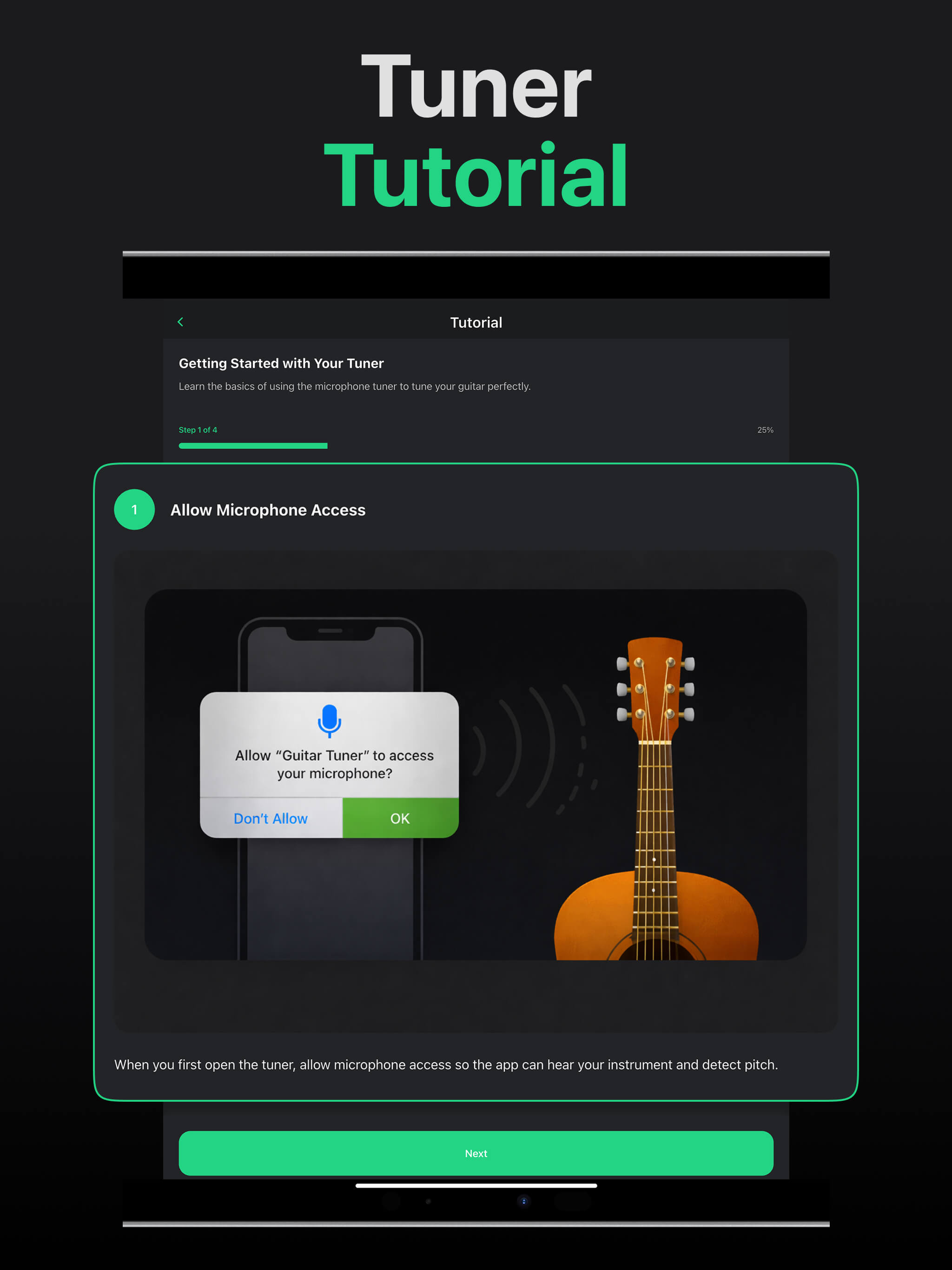 Easy Guitar Tuners screenshot 10