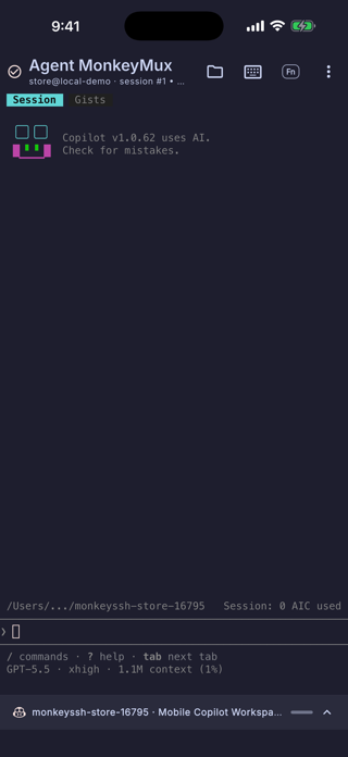 MonkeySSH Screenshot 1 of 10