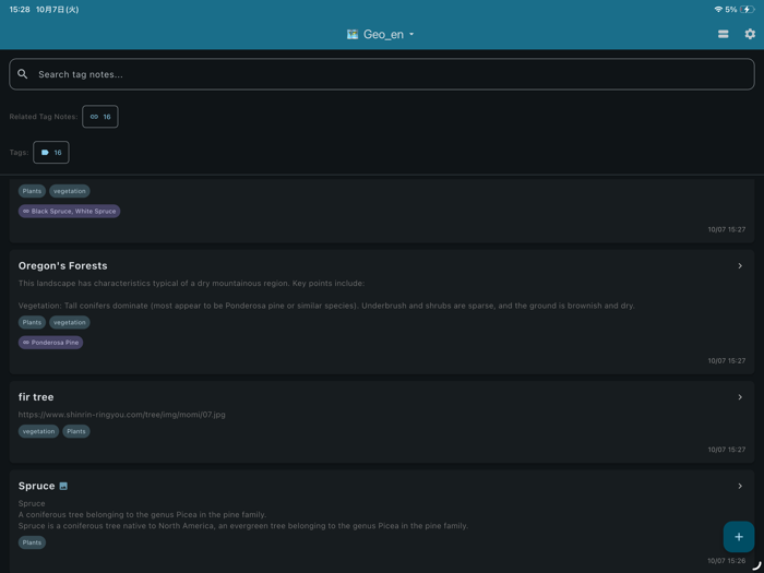 Tag Notes - Connect Ideas
