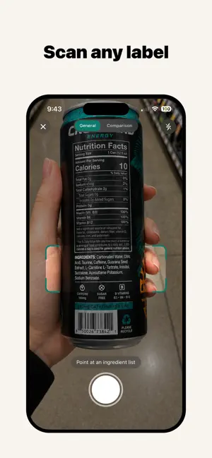 Unpeel - Ingredients Scanner screenshot 1
