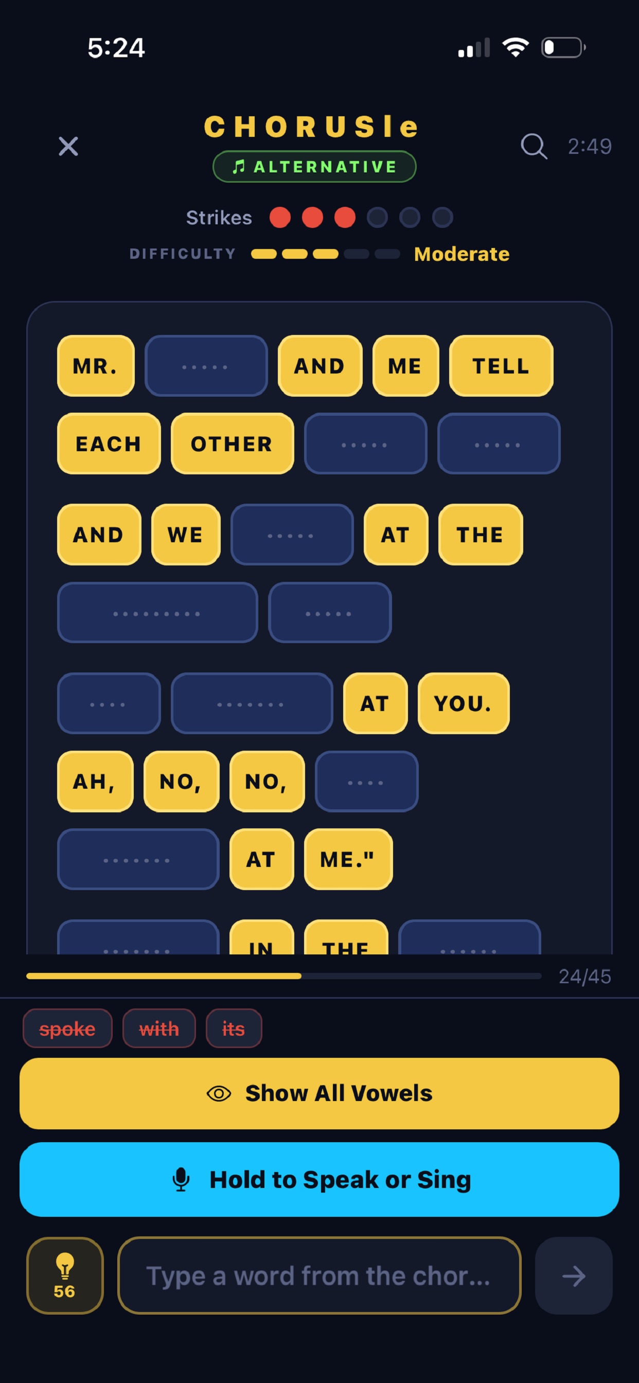 Screenshot 1 of CHORUSle