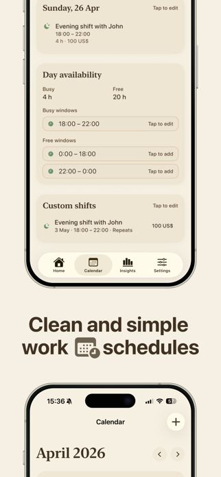Shift Work Calendar: Plera Screenshot 2 of 7