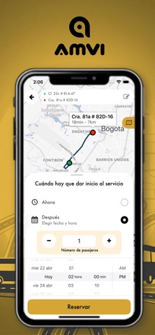 AMVI Pasajero iPhone screenshot