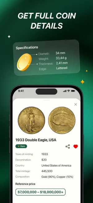 Coin identifier | Scan Value screenshot 2
