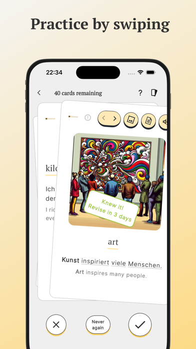 Vocabuo - Vocabulary app Screenshot