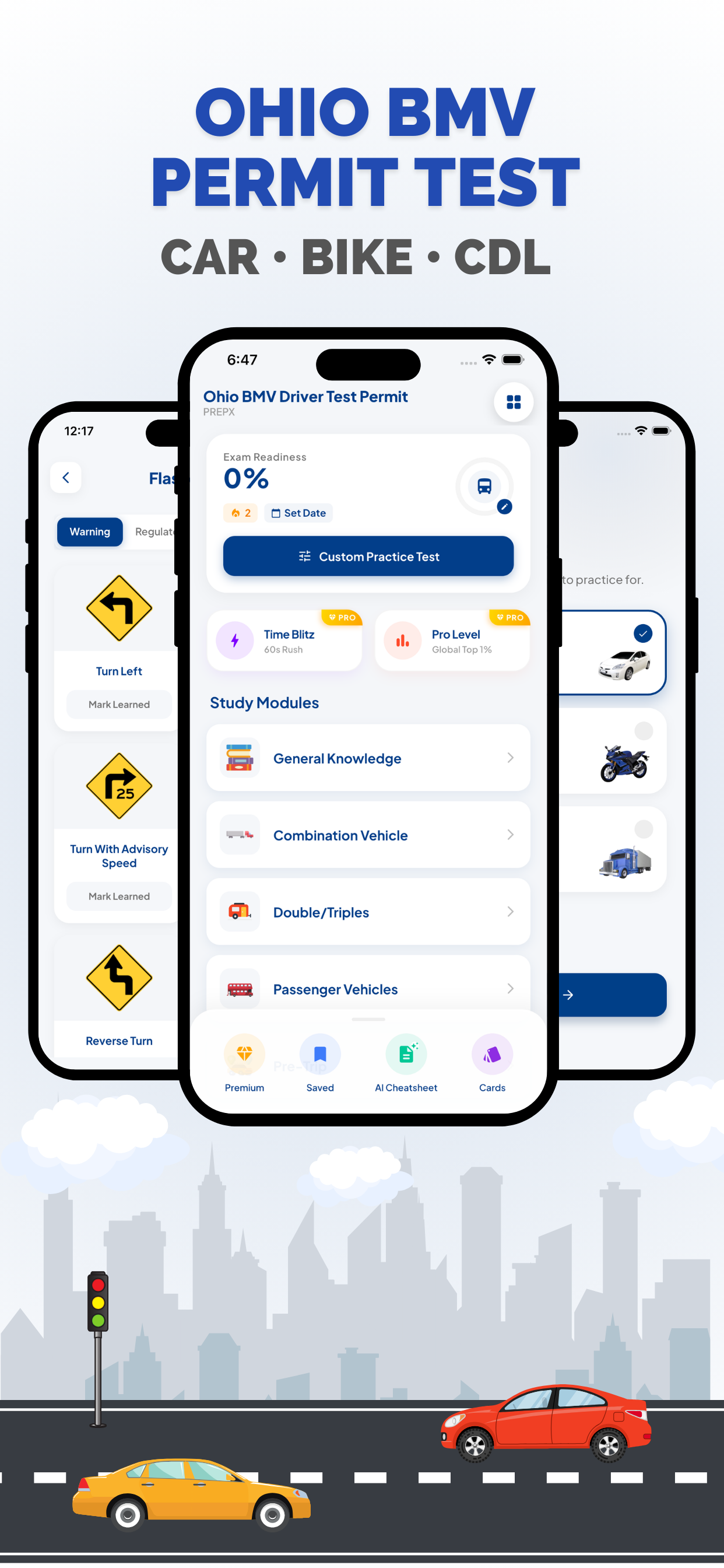 Ohio BMV Permit Test Prepx