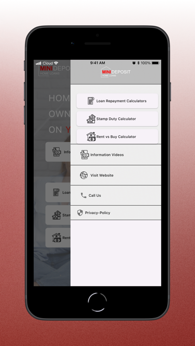 Mini Deposit Home Loans Screenshot