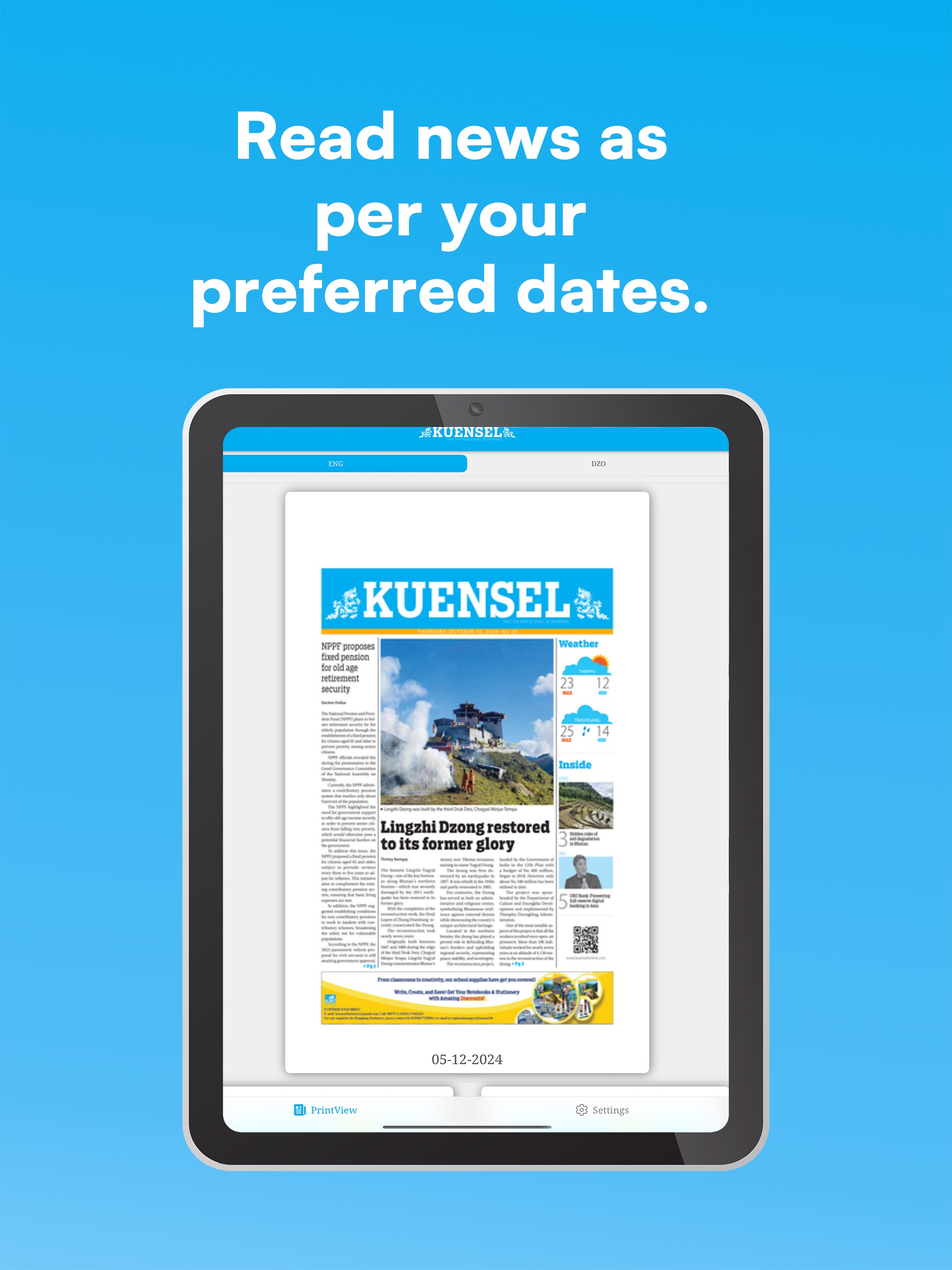 Kuensel App