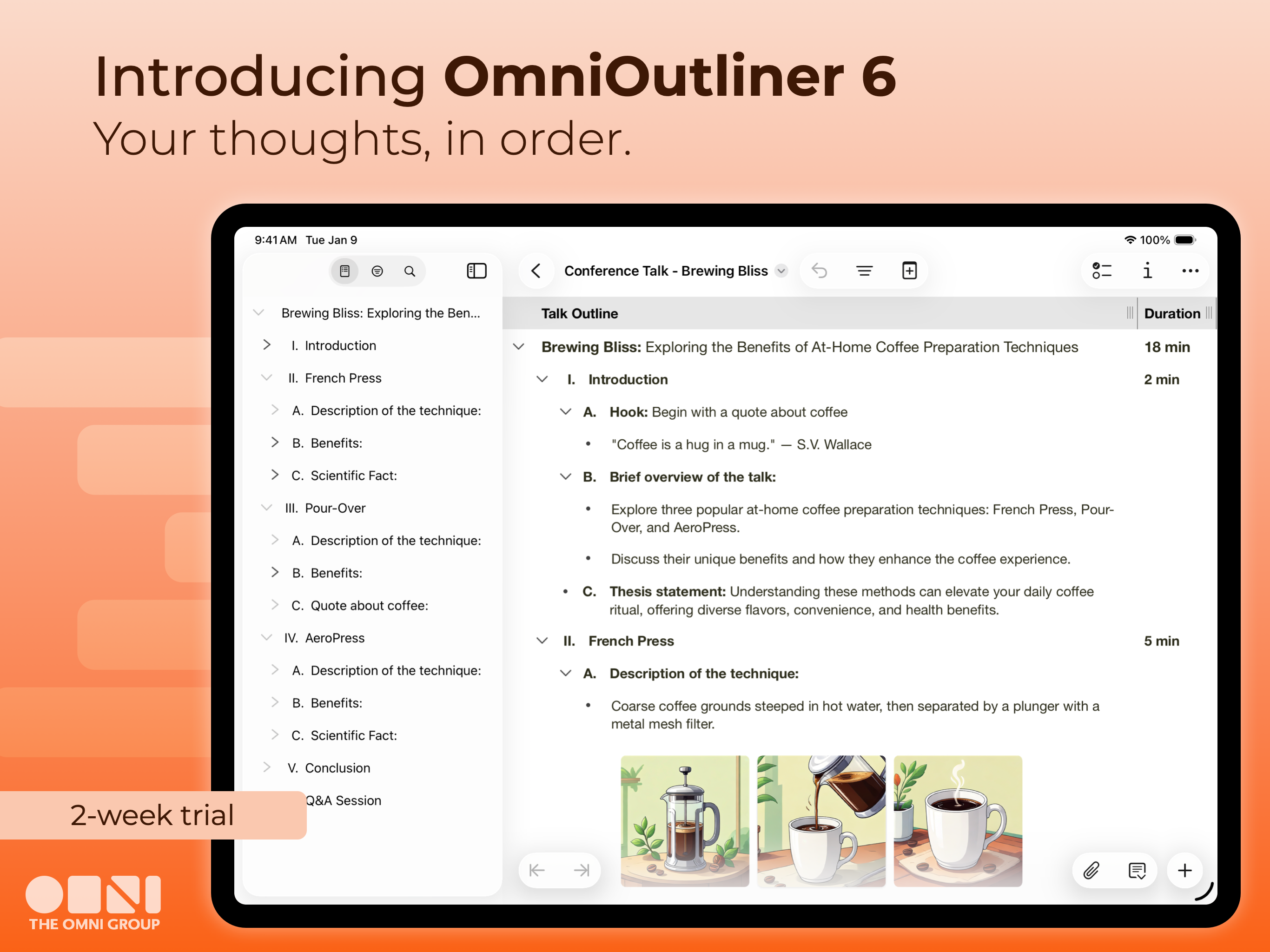 OmniOutliner 6