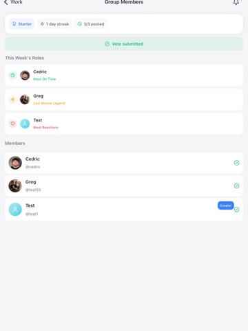 Droply Groups iPad screenshot