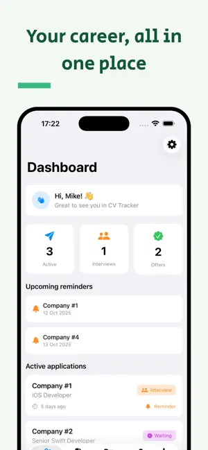 CV Tracker - Career Assistant screenshot 2