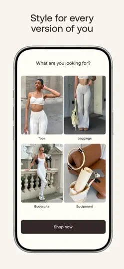 Capture d'écran de BetterMe Store sur iPhone 5