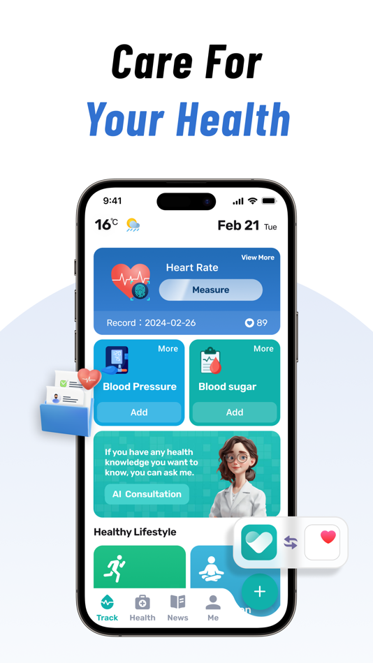 Health Tracker: BP Hub - 1.13.1 - (iOS)