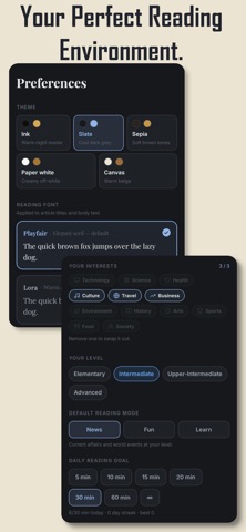 Readology screenshot