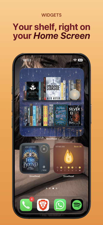 SlowRead: Book Tracker & TBR 的 App Store 截图 9