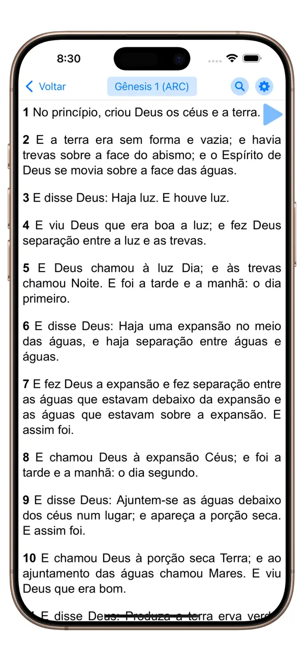 Screenshot #2 pour A Bíblia Sagrada