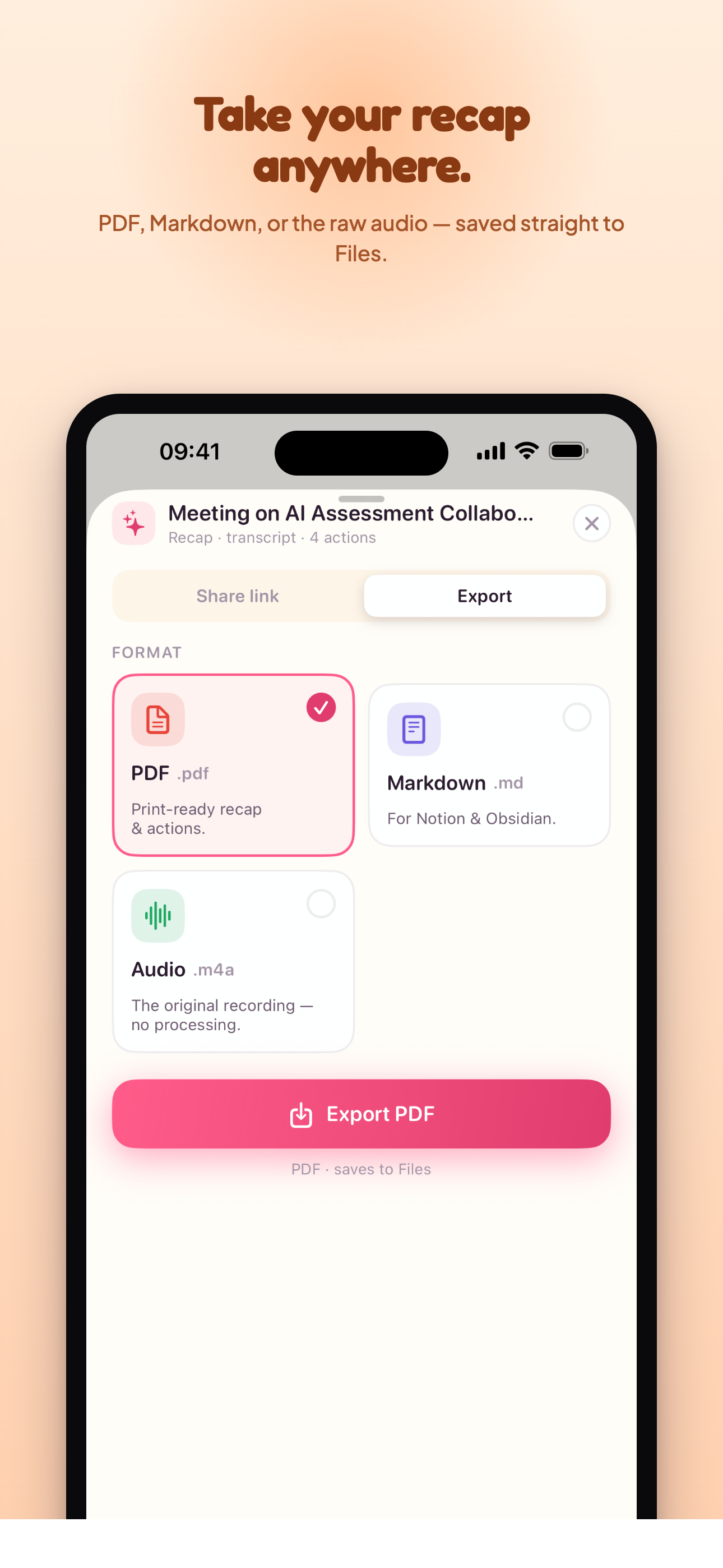 PomeloKit - AI Meeting Notes screenshot 5