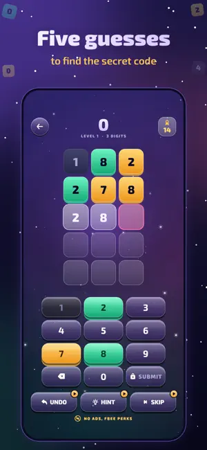 Numble: Crack the Code screenshot 2