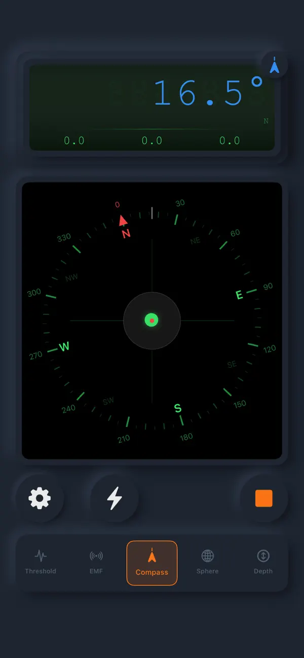 Screenshot #3 pour Metal Detector & Magnetometer