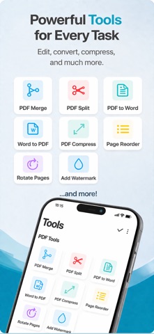 MaShot: PDF Document Scanner iPhone screenshot