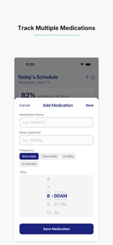 My Meds: Daily Reminder iPhone screenshot